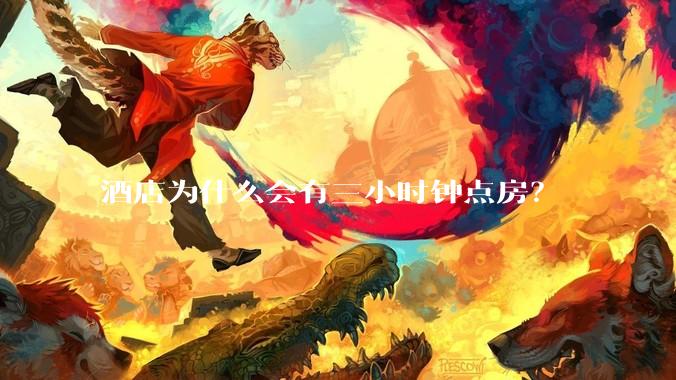 酒店为什么会有三小时钟点房？
